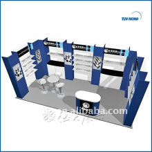 10x20 ft modularer Aluminiumausstellungsstand mit Regalen für Messe